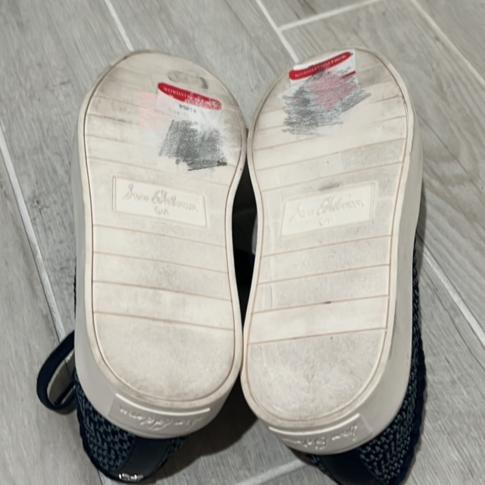 New Sam Edelman blue woven sneakers - Picture 6 of 6